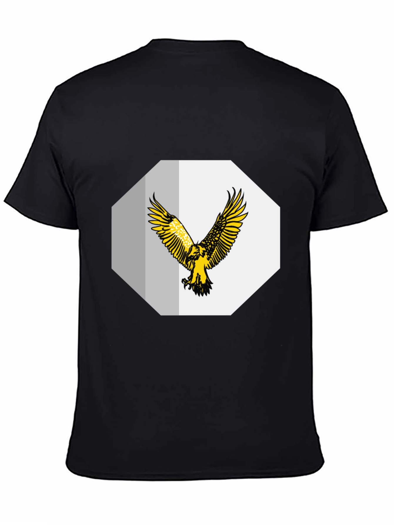 Eagle Graphic Tee - Stylish Mens Black T-Shirt