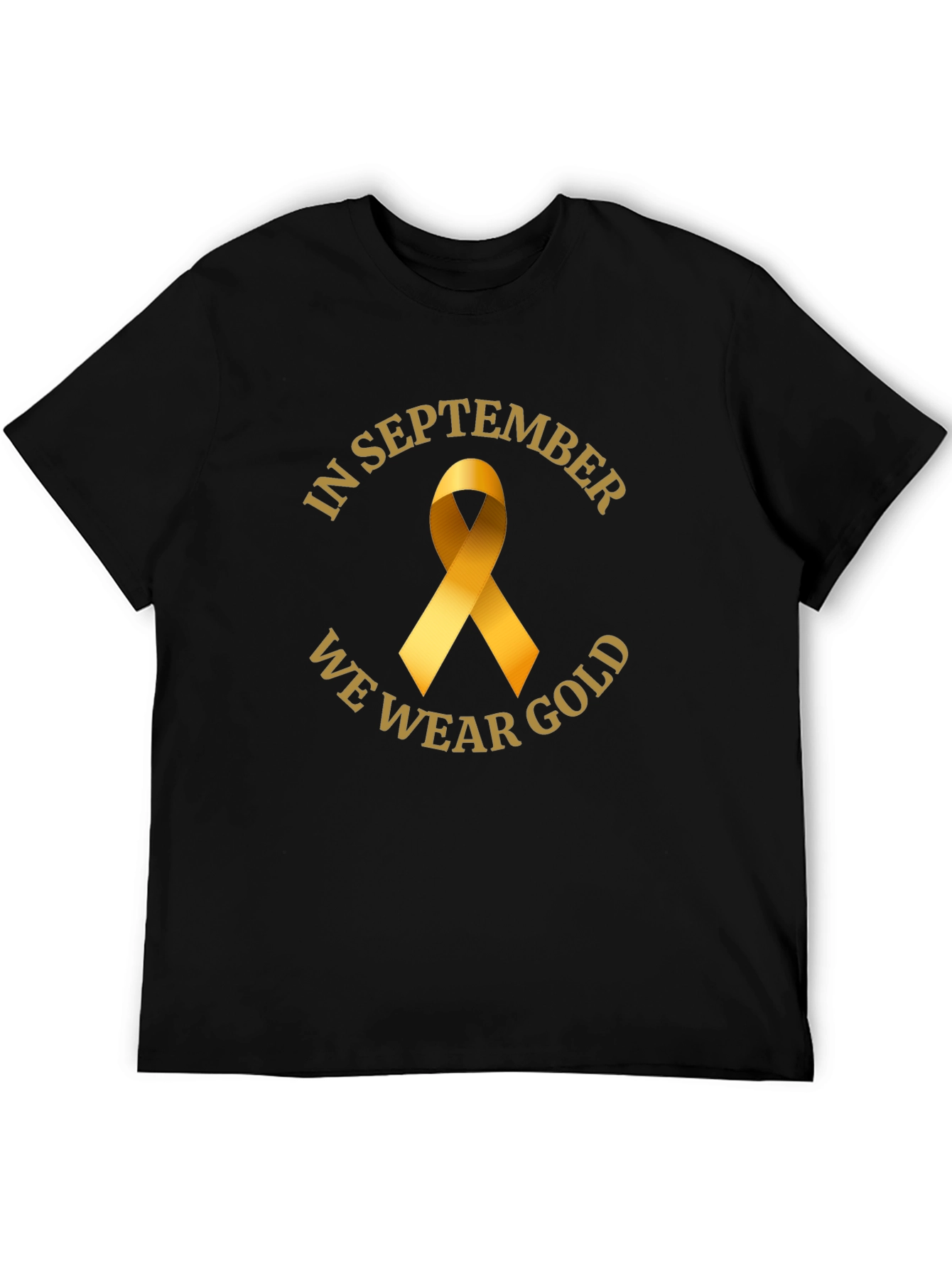 In September We Wear Gold Awareness T-Shirt