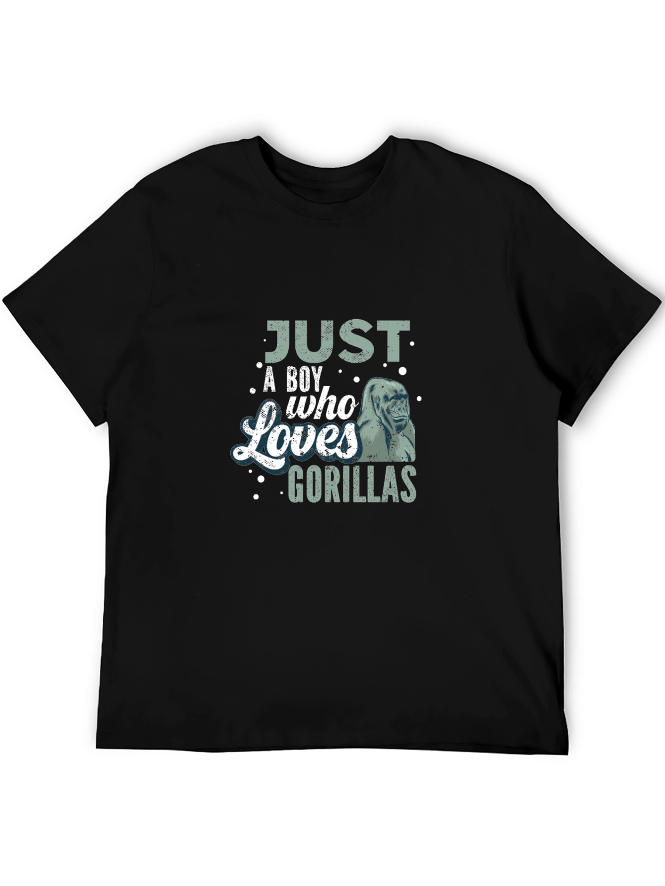 Boy Who Loves Gorillas T-Shirt