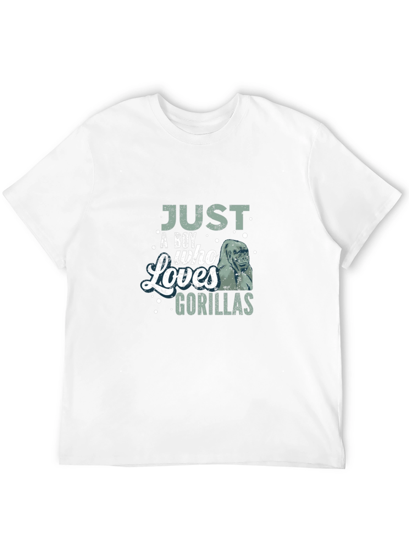 Boy Who Loves Gorillas T-Shirt