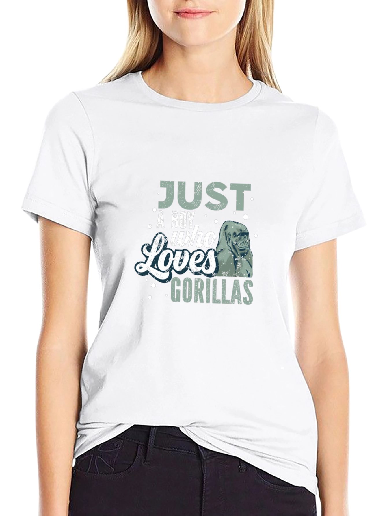Boy Who Loves Gorillas T-Shirt