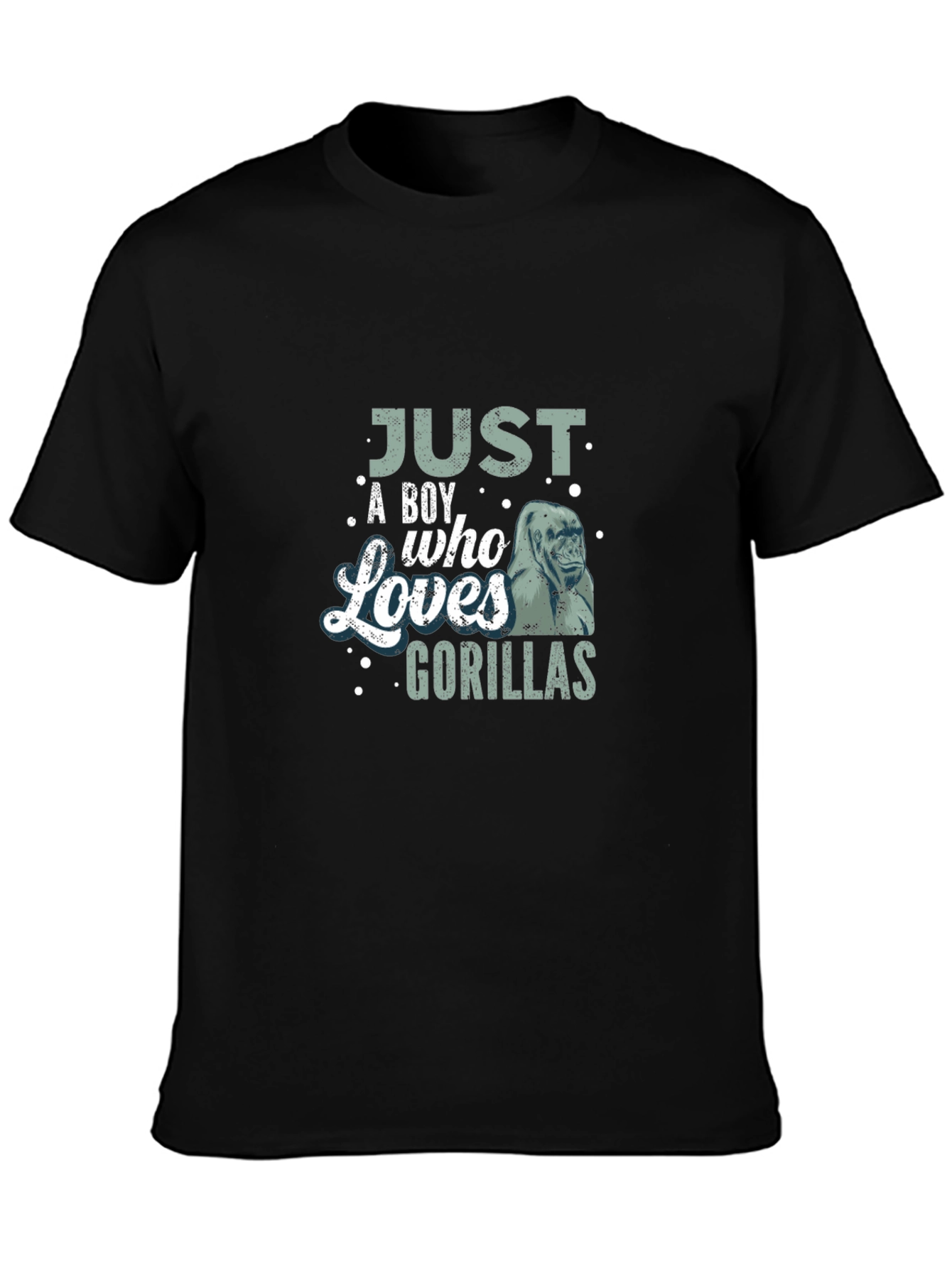Boy Who Loves Gorillas T-Shirt
