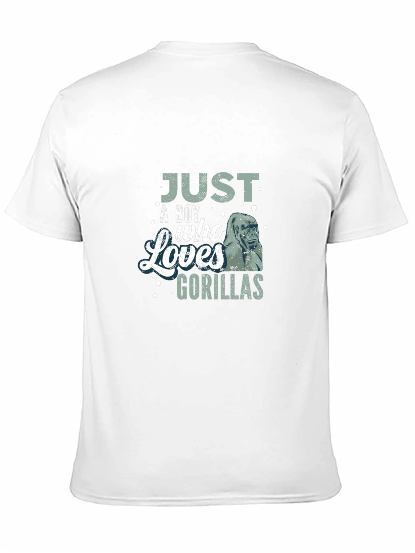 Boy Who Loves Gorillas T-Shirt