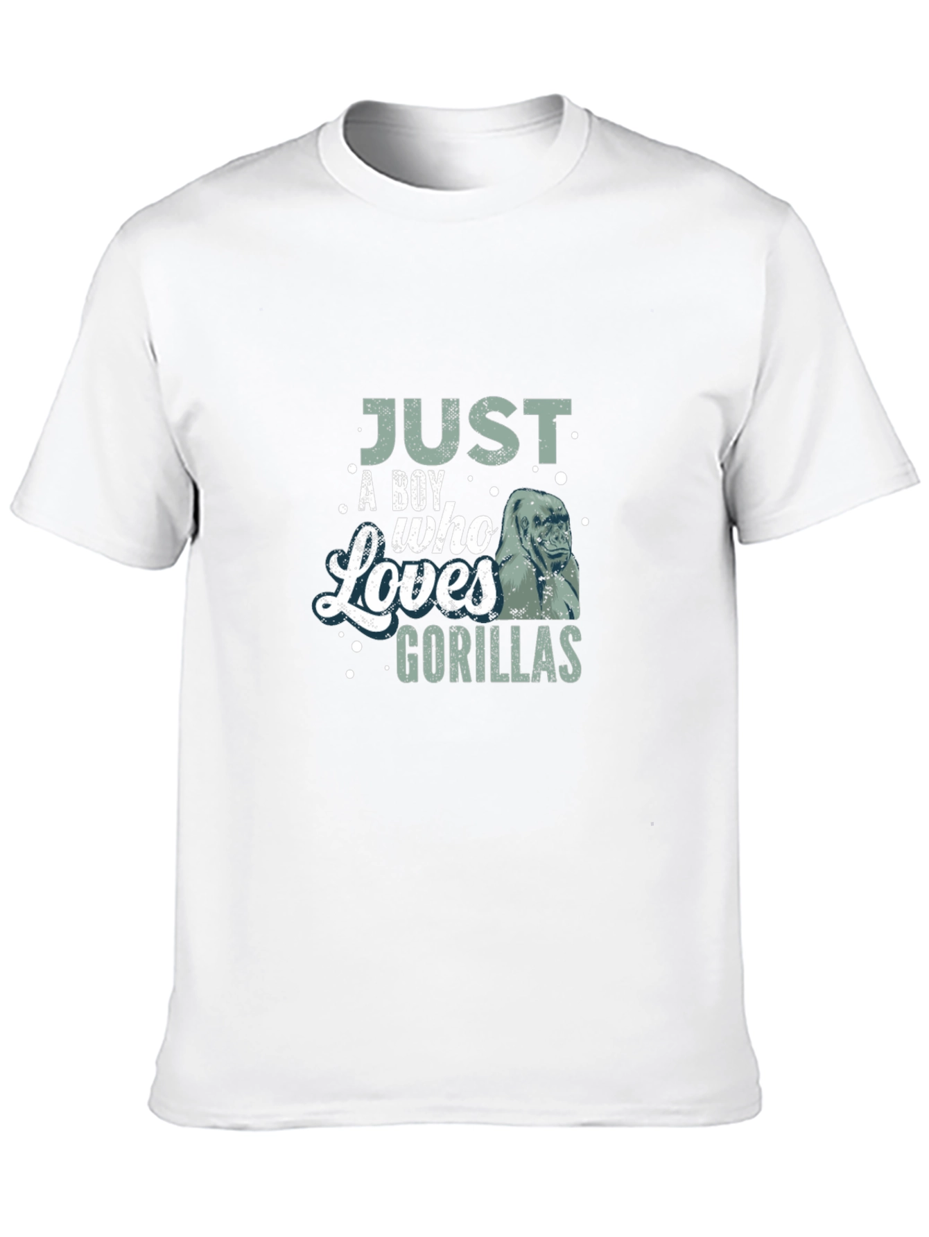 Boy Who Loves Gorillas T-Shirt