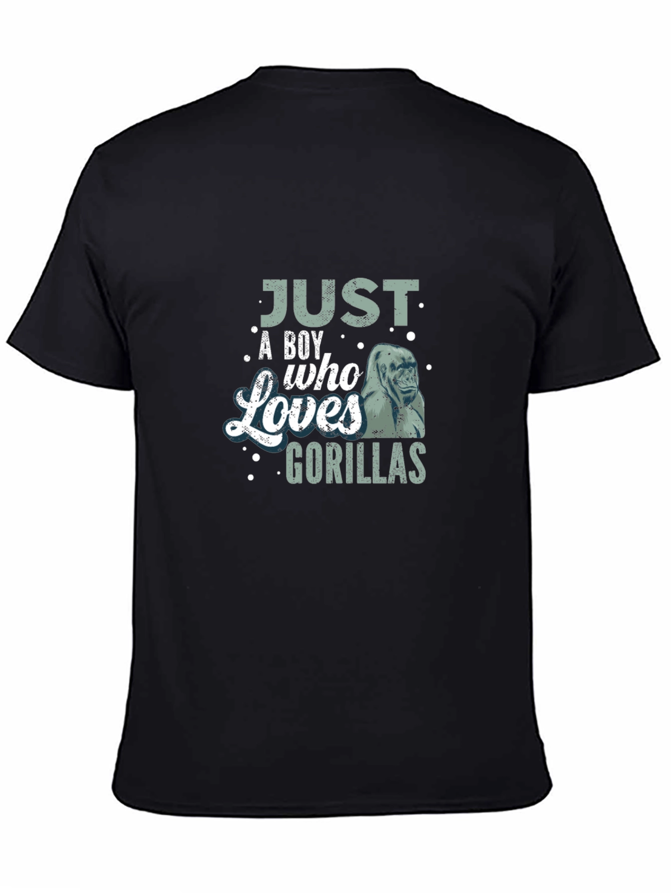 Boy Who Loves Gorillas T-Shirt