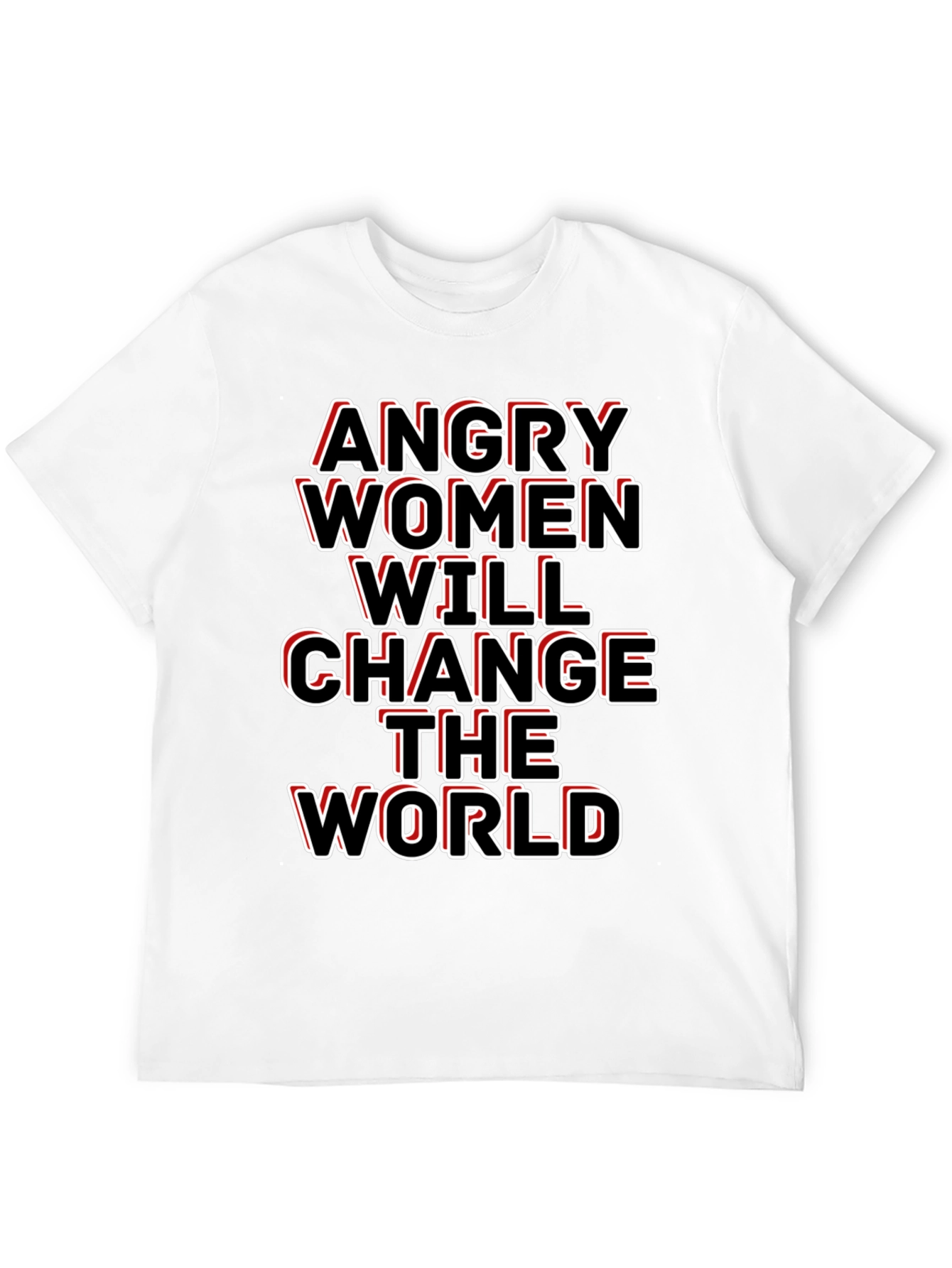 Angry Women Will Change The World T-Shirt