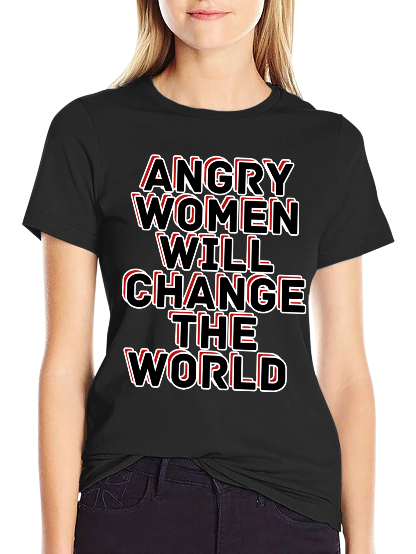 Angry Women Will Change The World T-Shirt