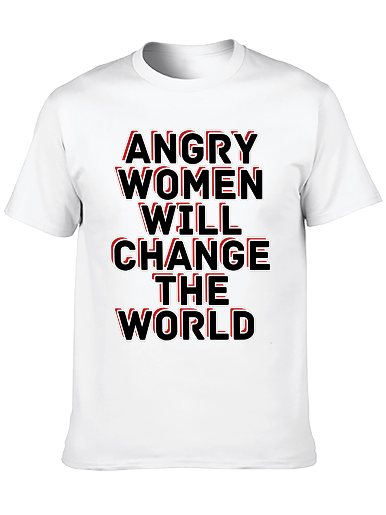Angry Women Will Change The World T-Shirt