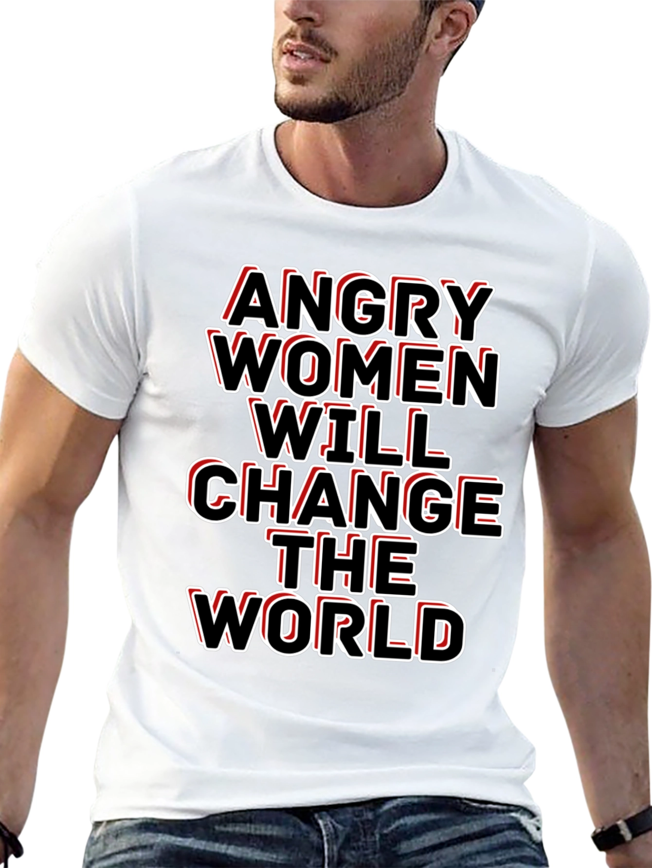 Angry Women Will Change The World T-Shirt