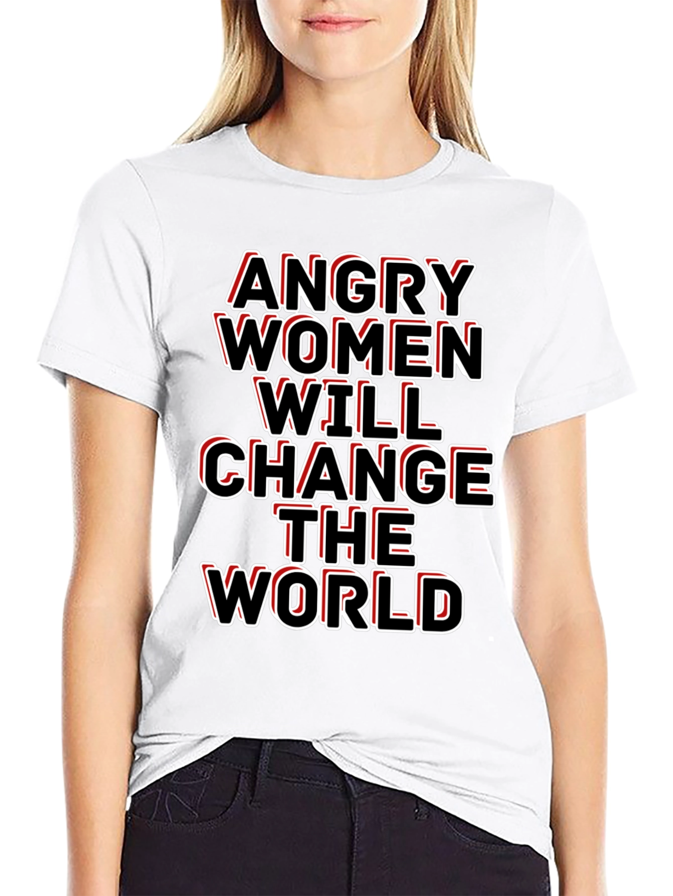 Angry Women Will Change The World T-Shirt