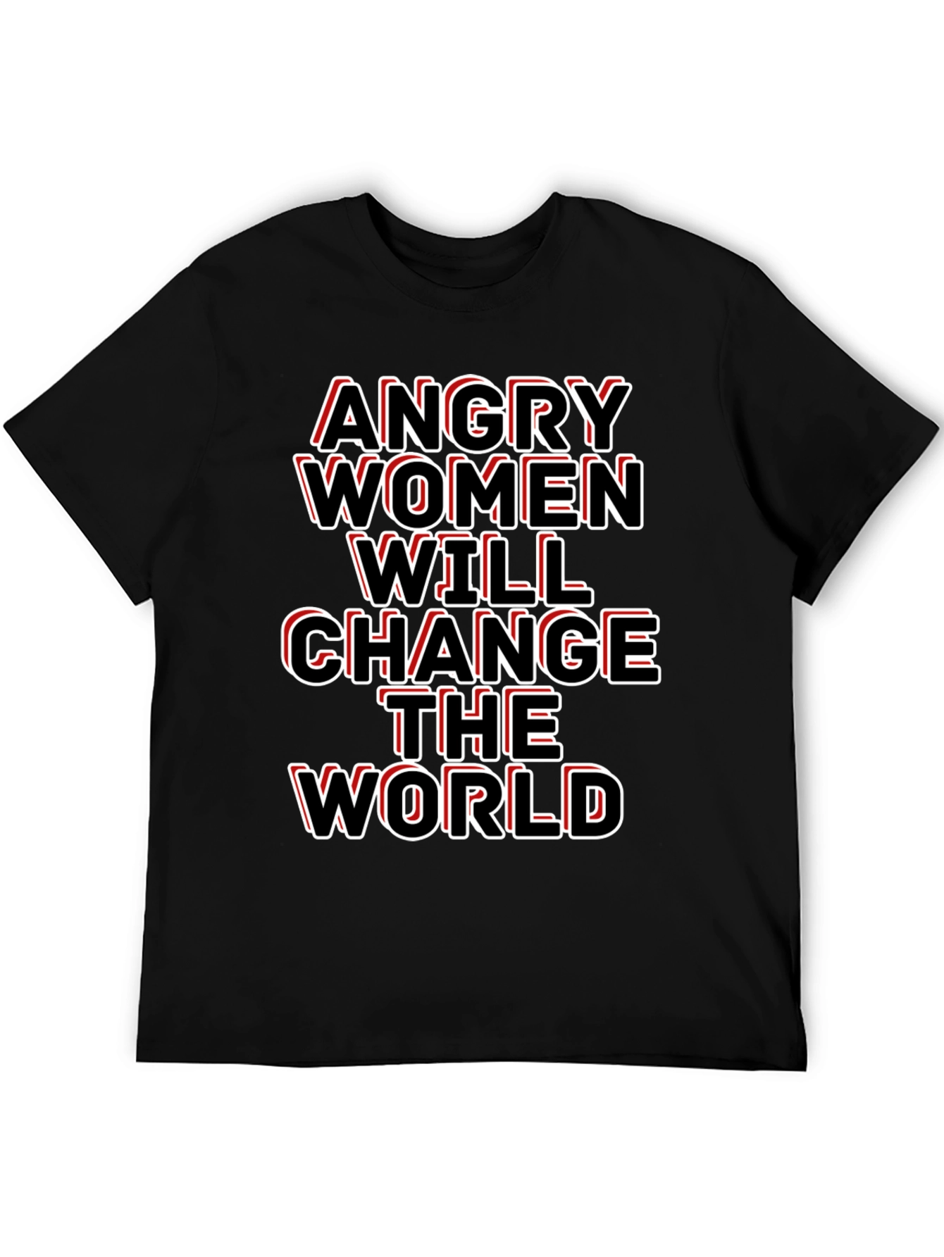 Angry Women Will Change The World T-Shirt