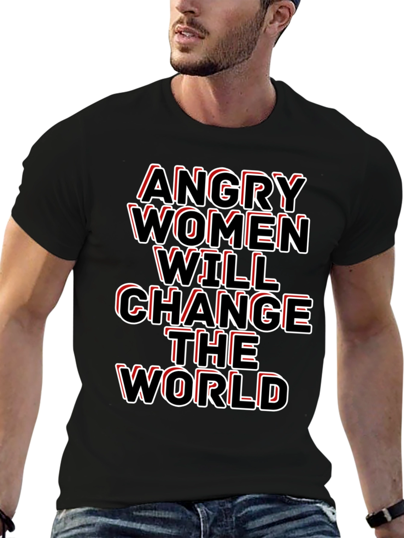 Angry Women Will Change The World T-Shirt