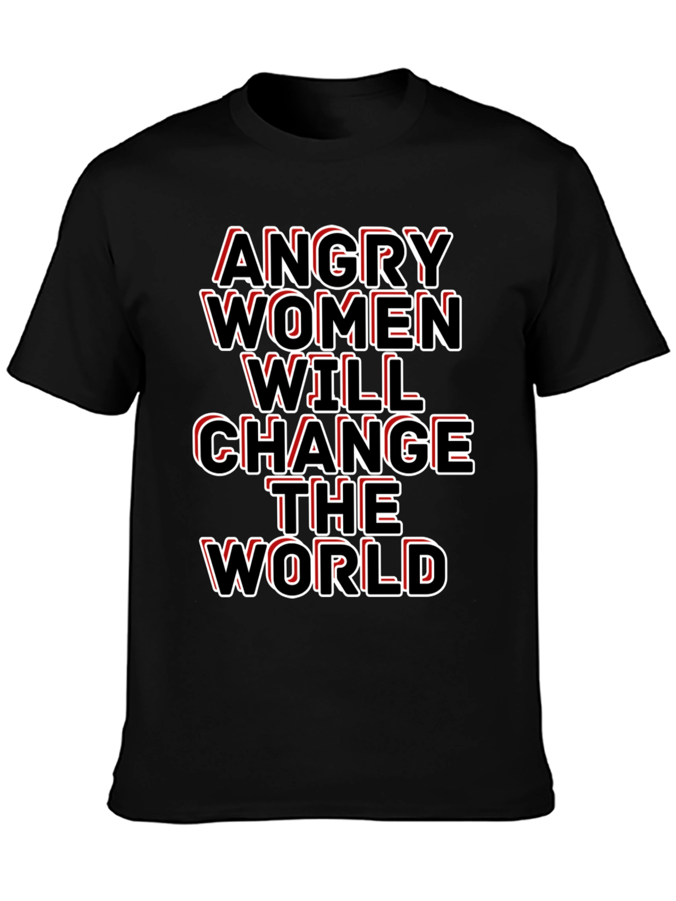 Angry Women Will Change The World T-Shirt