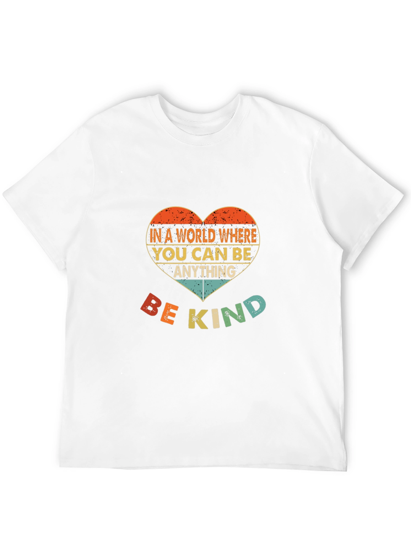 Be Kind T-Shirt - Heart Design