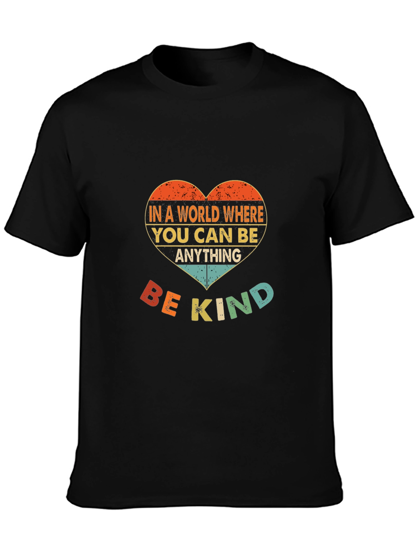 Be Kind T-Shirt - Heart Design