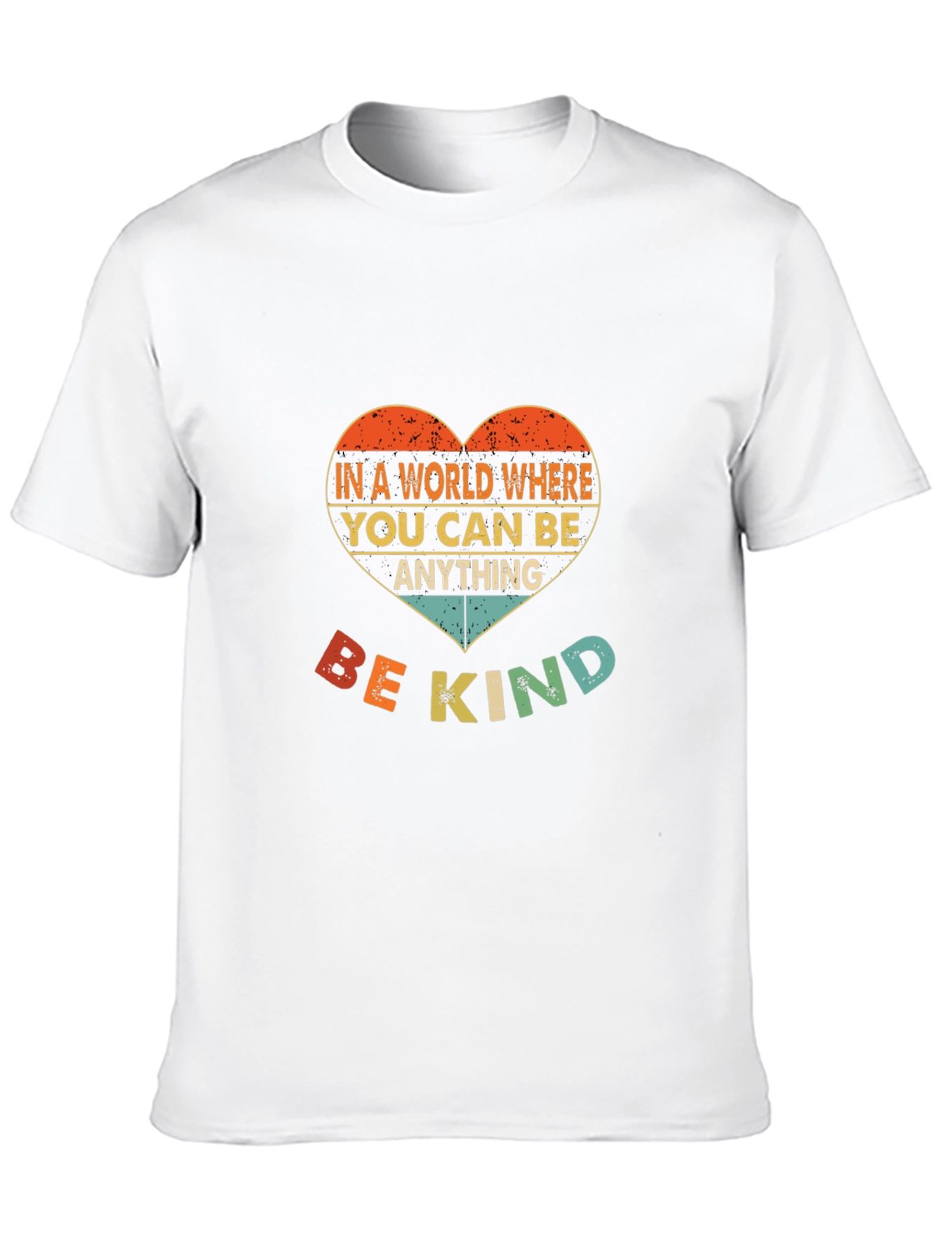 Be Kind T-Shirt - Heart Design