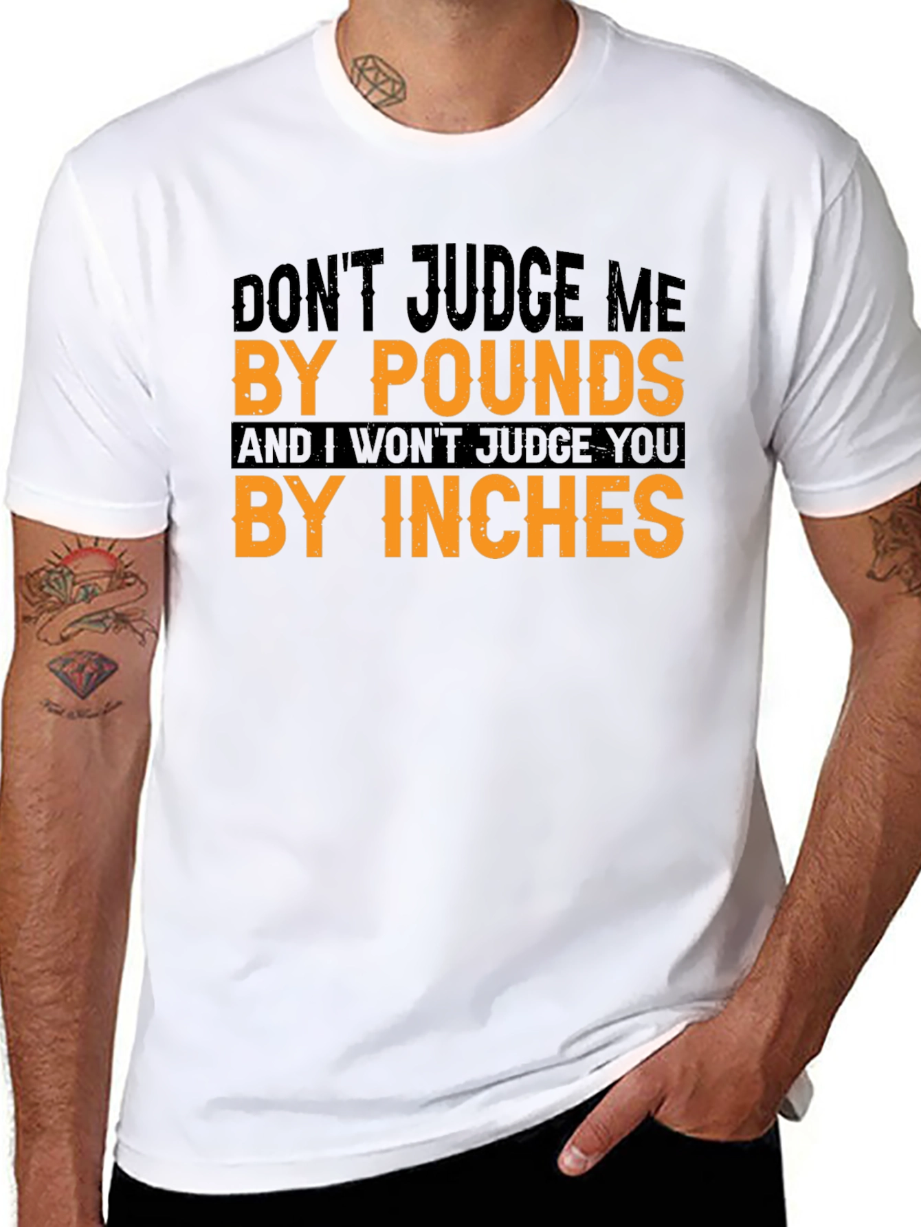 Dont Judge Me Tee - Funny Sarcastic T-Shirt