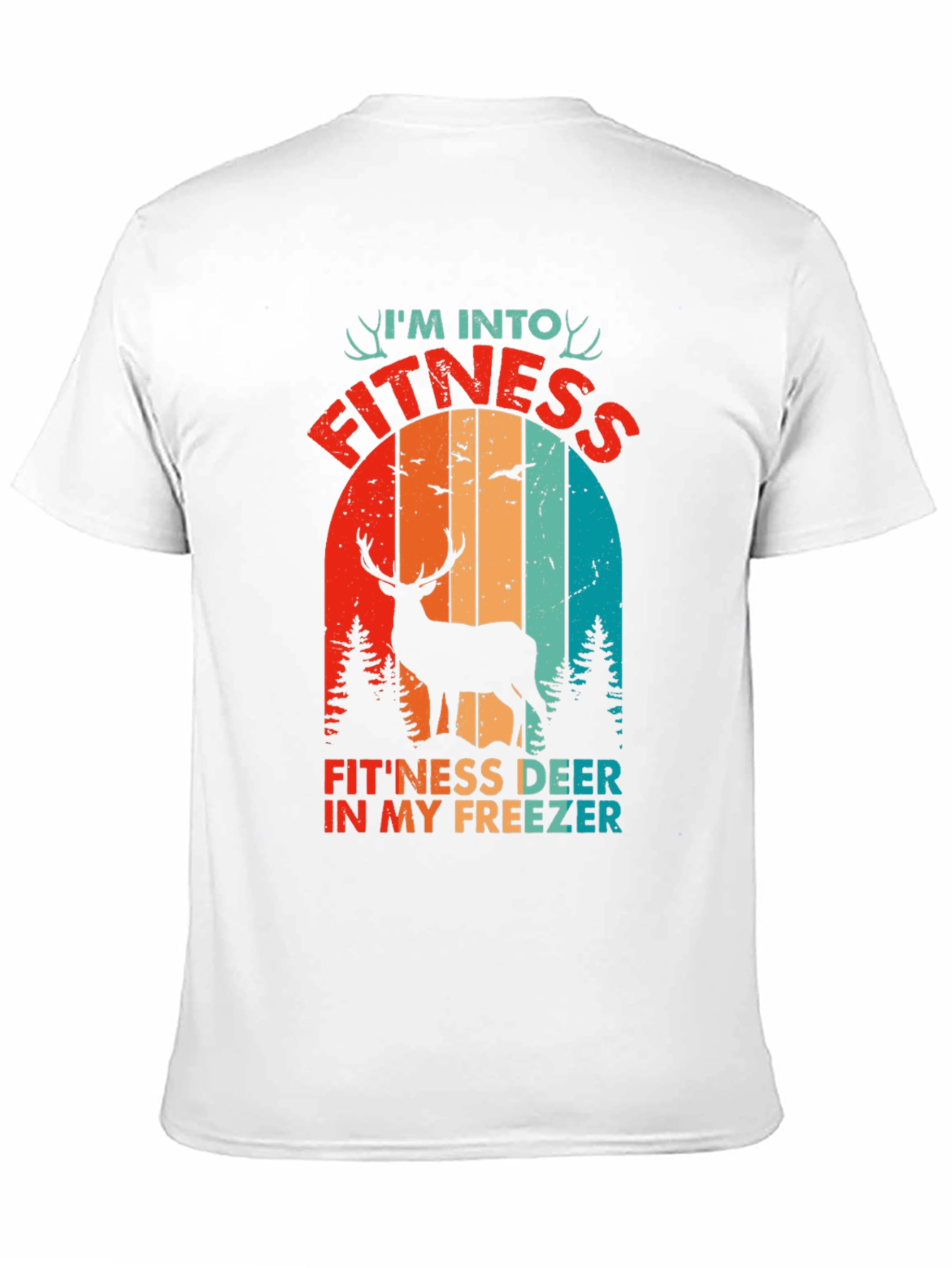 Fitness Deer In My Freezer Graphic Tee