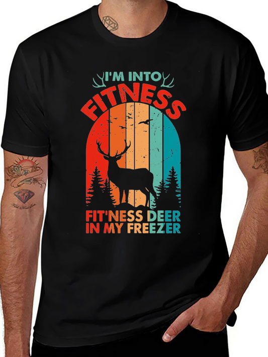 Fitness Deer In My Freezer Graphic Tee