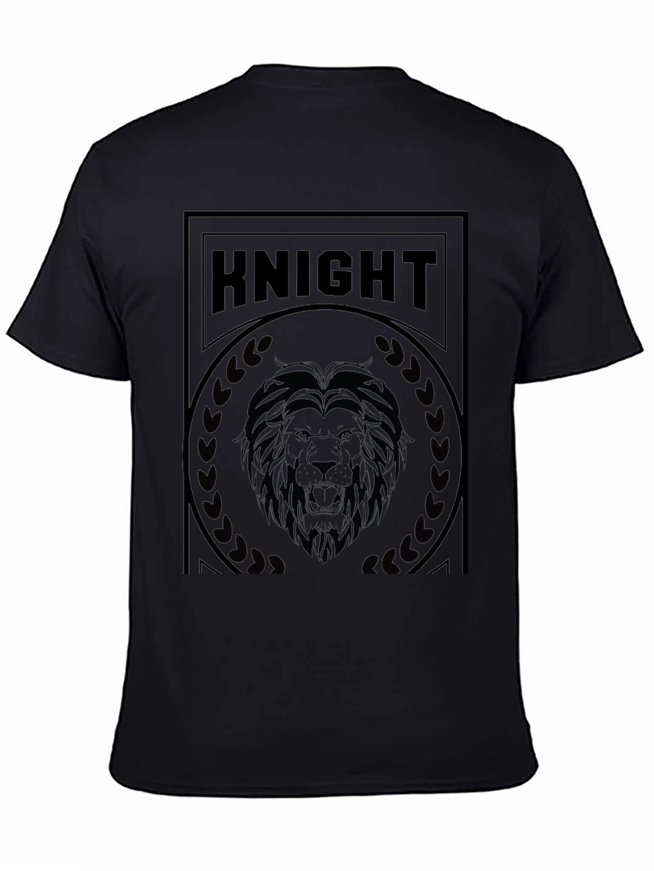 Knight Lion Graphic T-Shirt - Mens