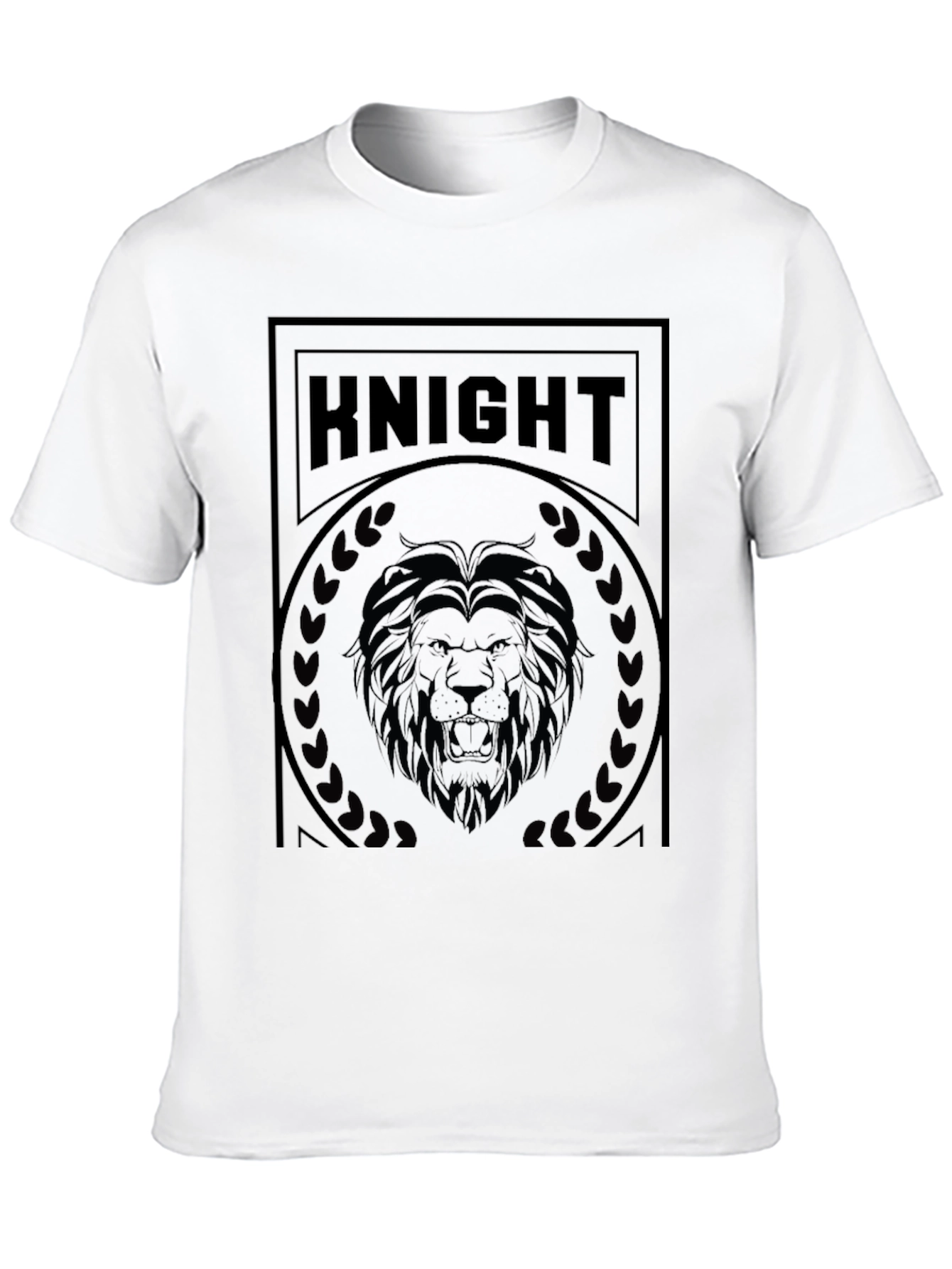 Knight Lion Graphic T-Shirt - Mens