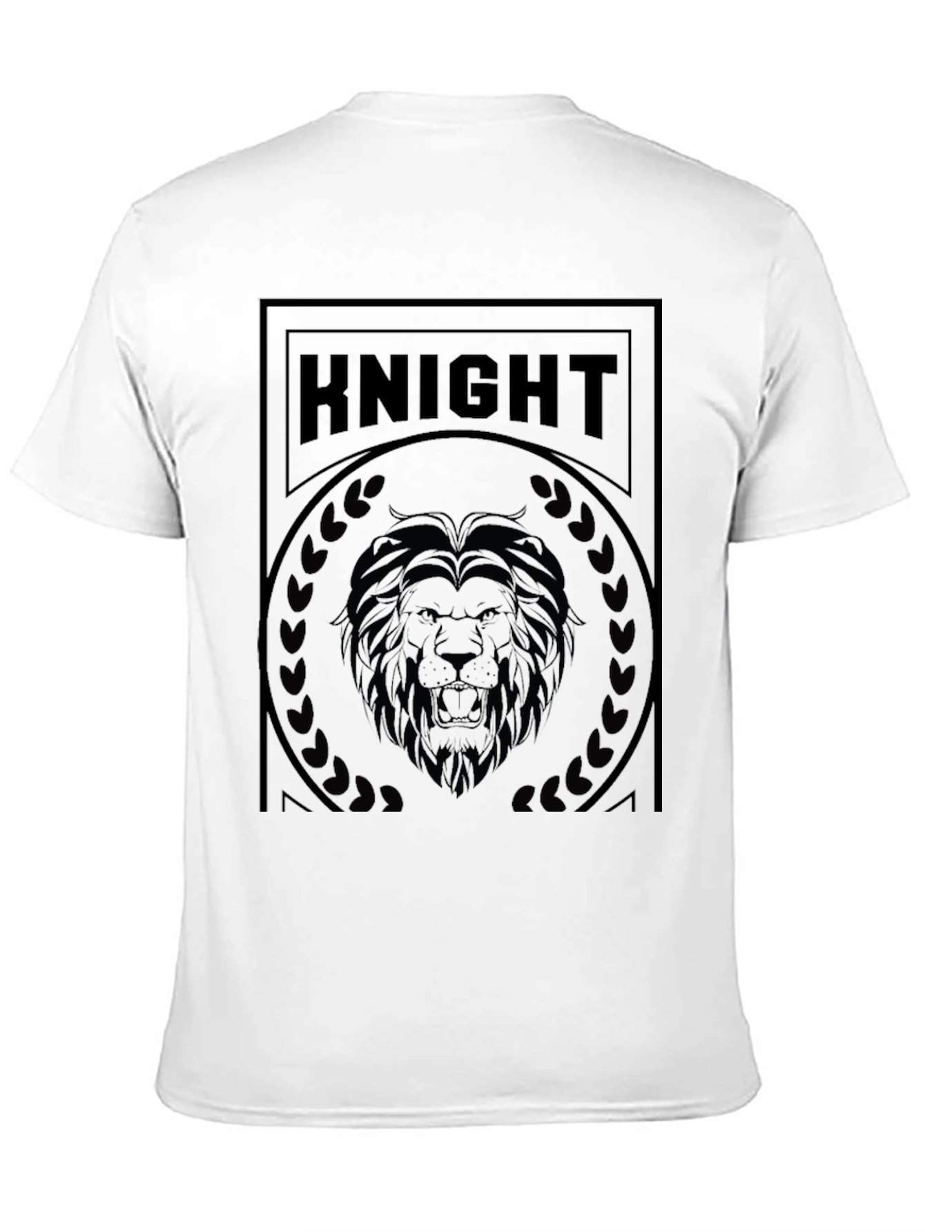 Knight Lion Graphic T-Shirt - Mens
