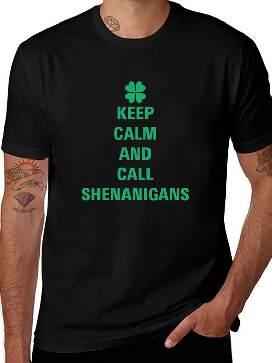 Keep Calm St. Patricks Day Shenanigans T-Shirt