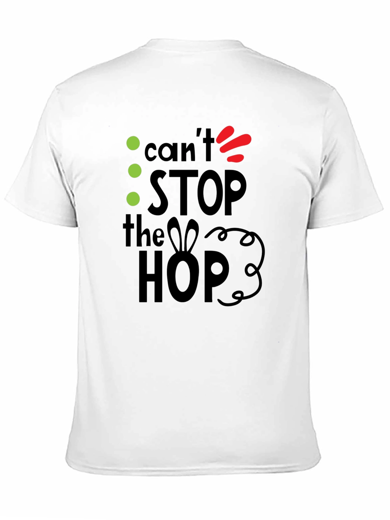 Cant Stop the Hop Black Graphic Tee