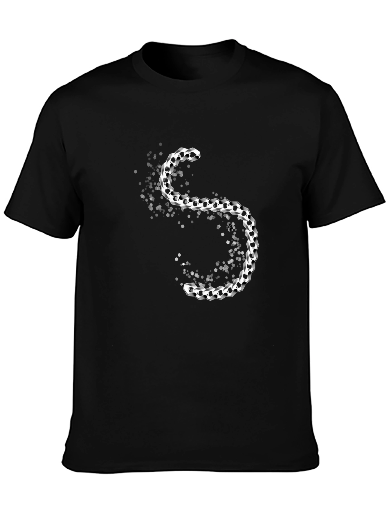 Soccer Ball S Graphic Tee - Black