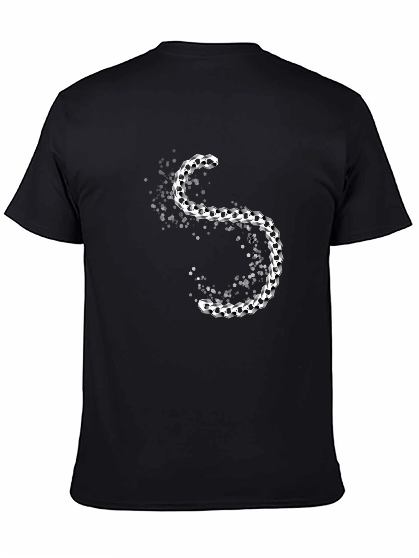 Soccer Ball S Graphic Tee - Black