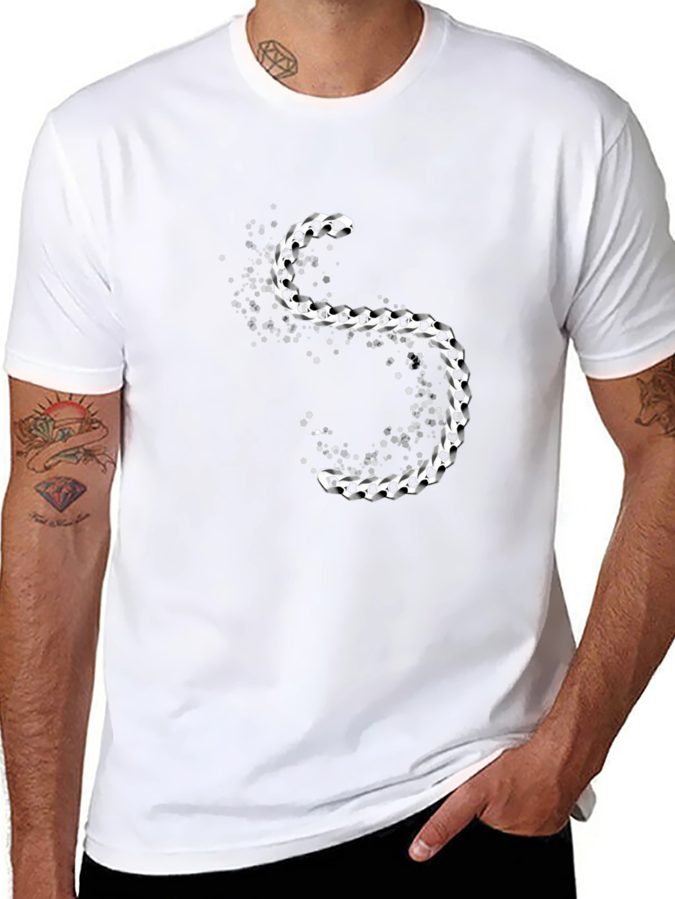 Soccer Ball S Graphic Tee - Black