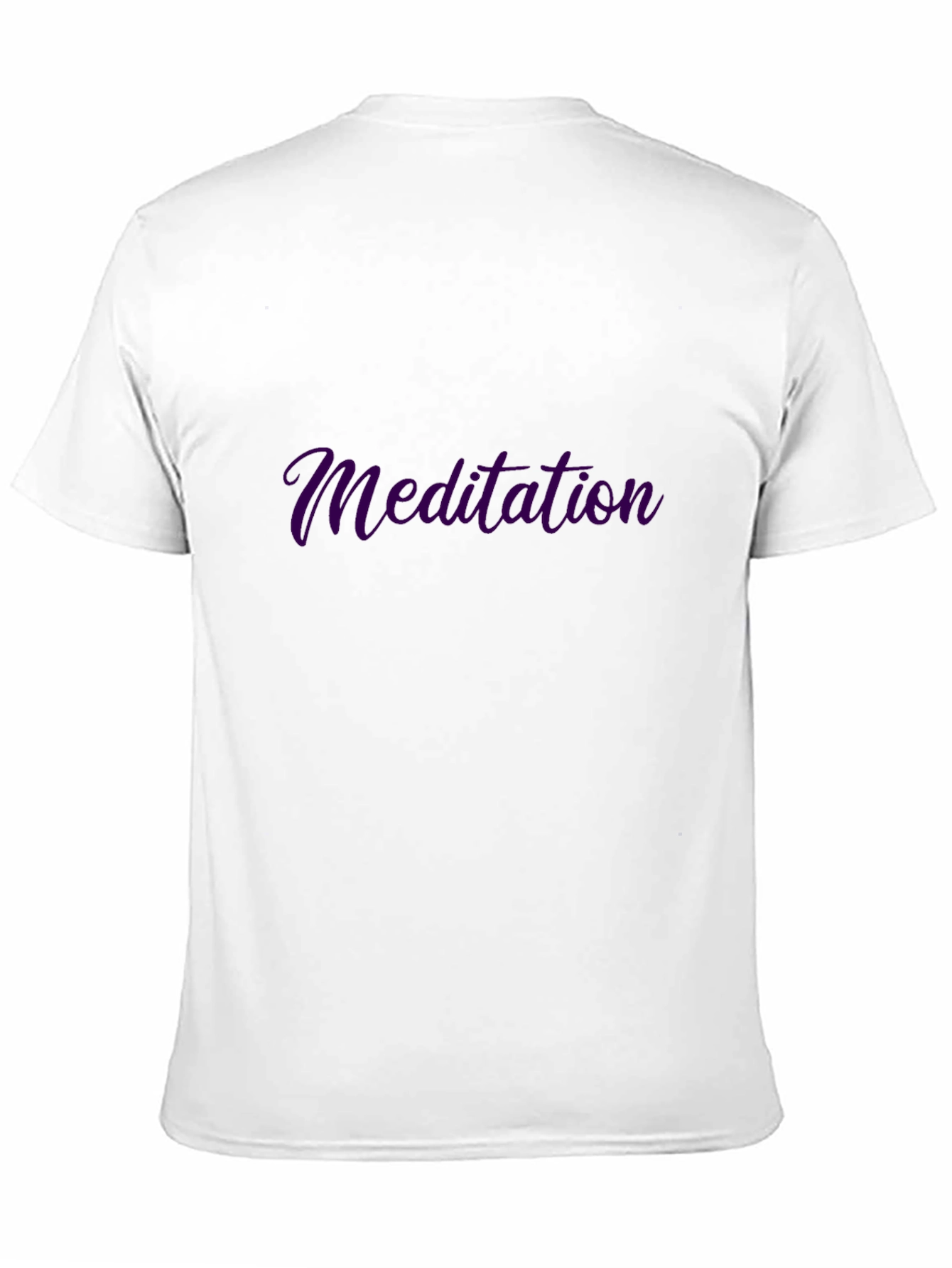 Meditation T-Shirt - Black Relaxed Fit Tee
