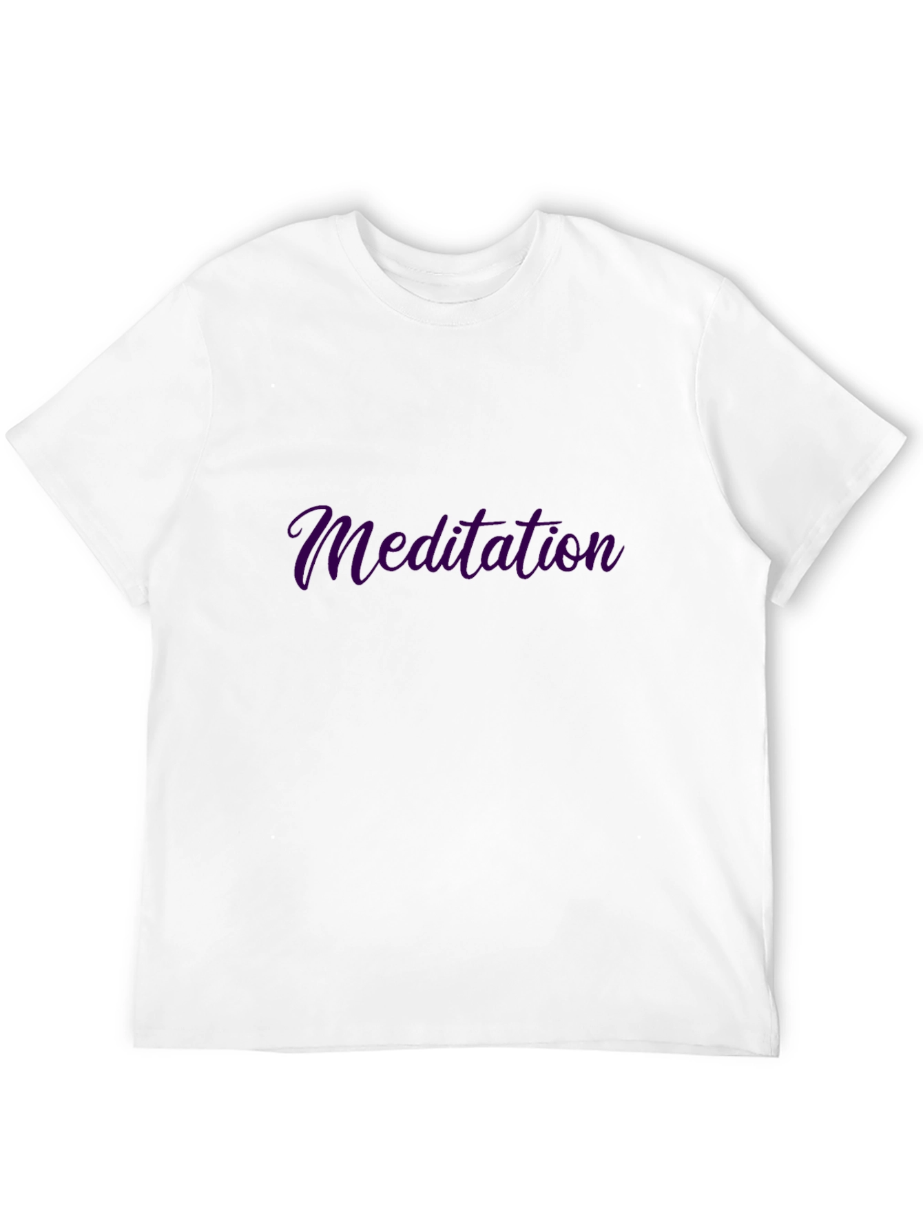 Meditation T-Shirt - Black Relaxed Fit Tee