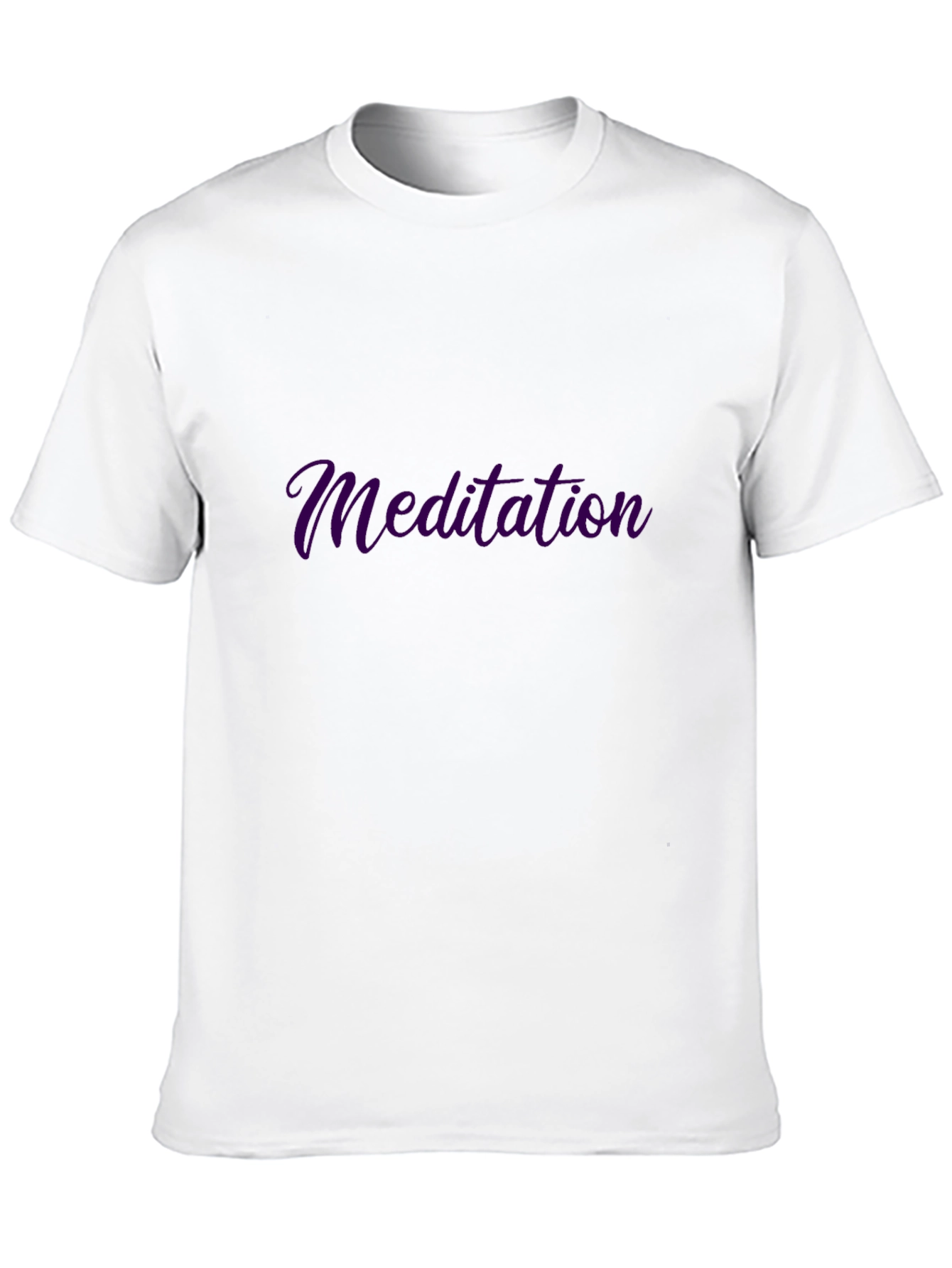Meditation T-Shirt - Black Relaxed Fit Tee