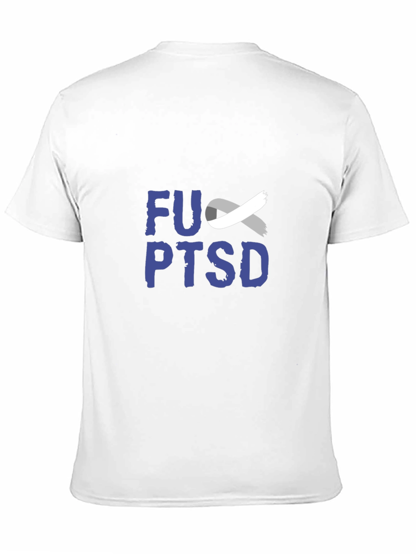 FU PTSD Awareness T-Shirt - Unisex Black Tee