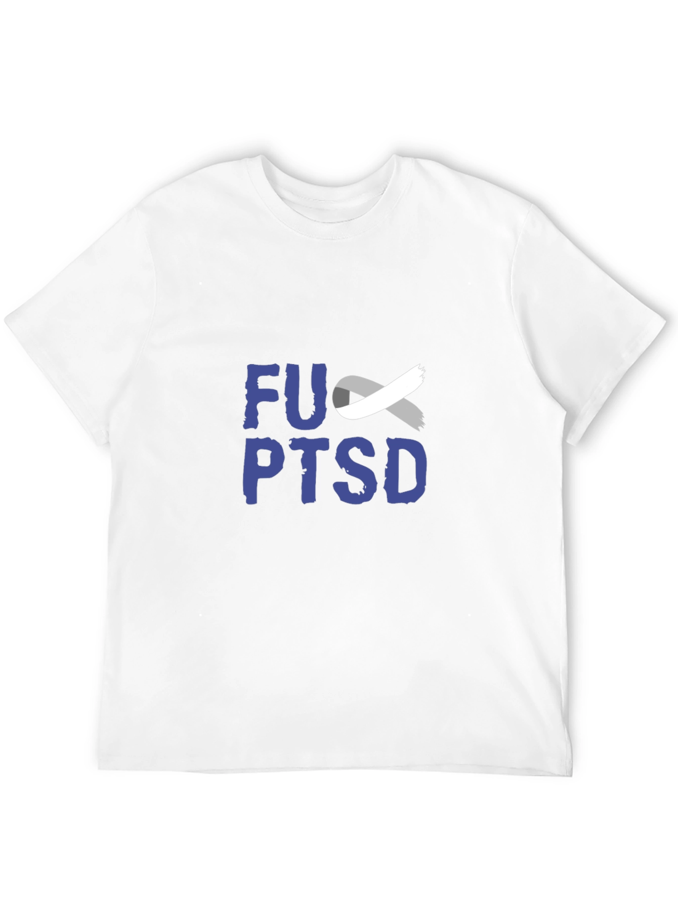 FU PTSD Awareness T-Shirt - Unisex Black Tee