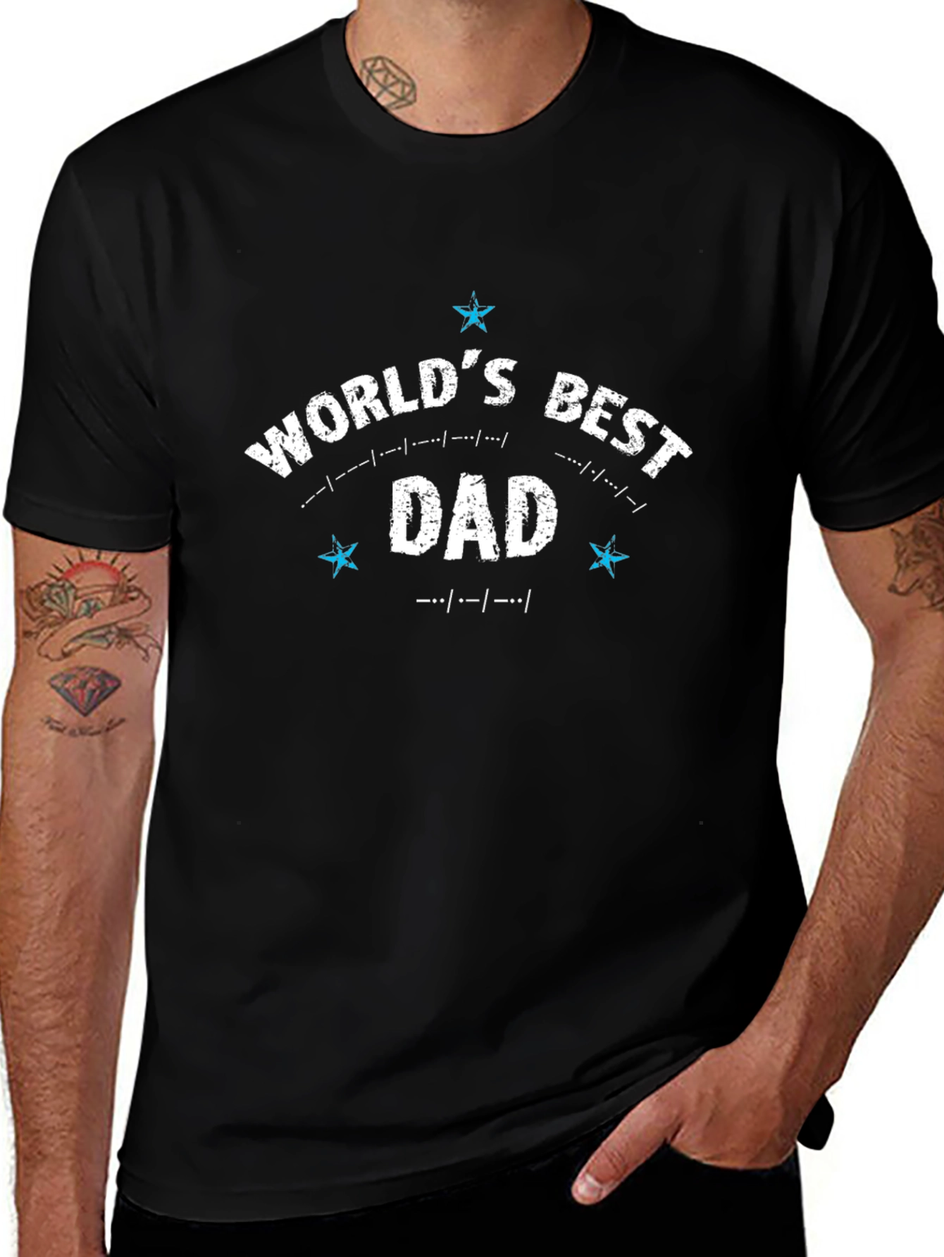 Worlds Best Dad T-Shirt - Fathers Day Gift