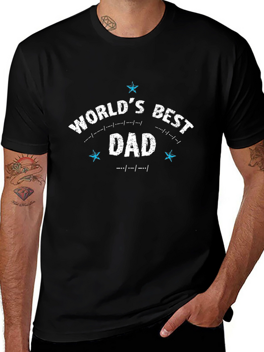 Worlds Best Dad T-Shirt - Fathers Day Gift