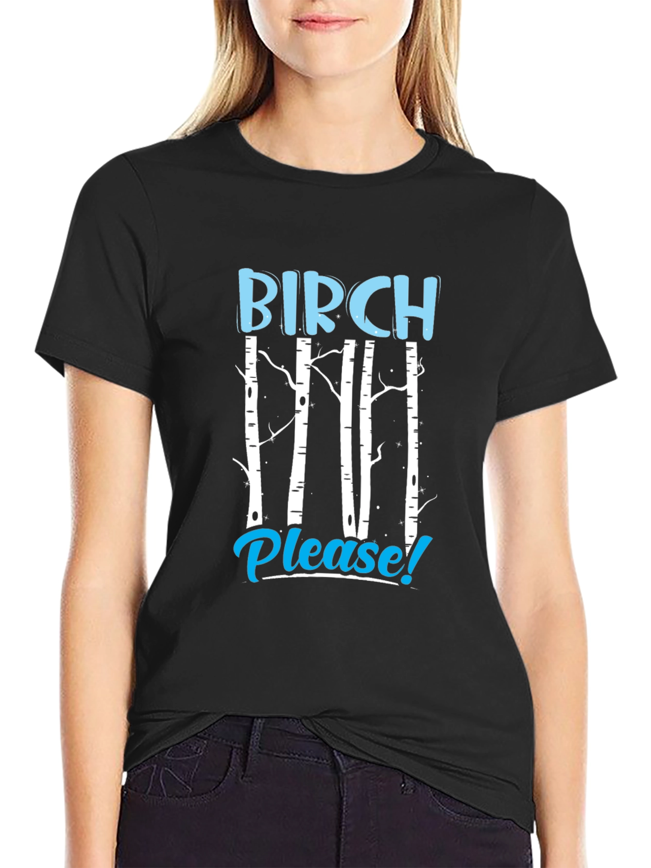 Birch Please! Graphic Tee - Funny Nature Lover Shirt
