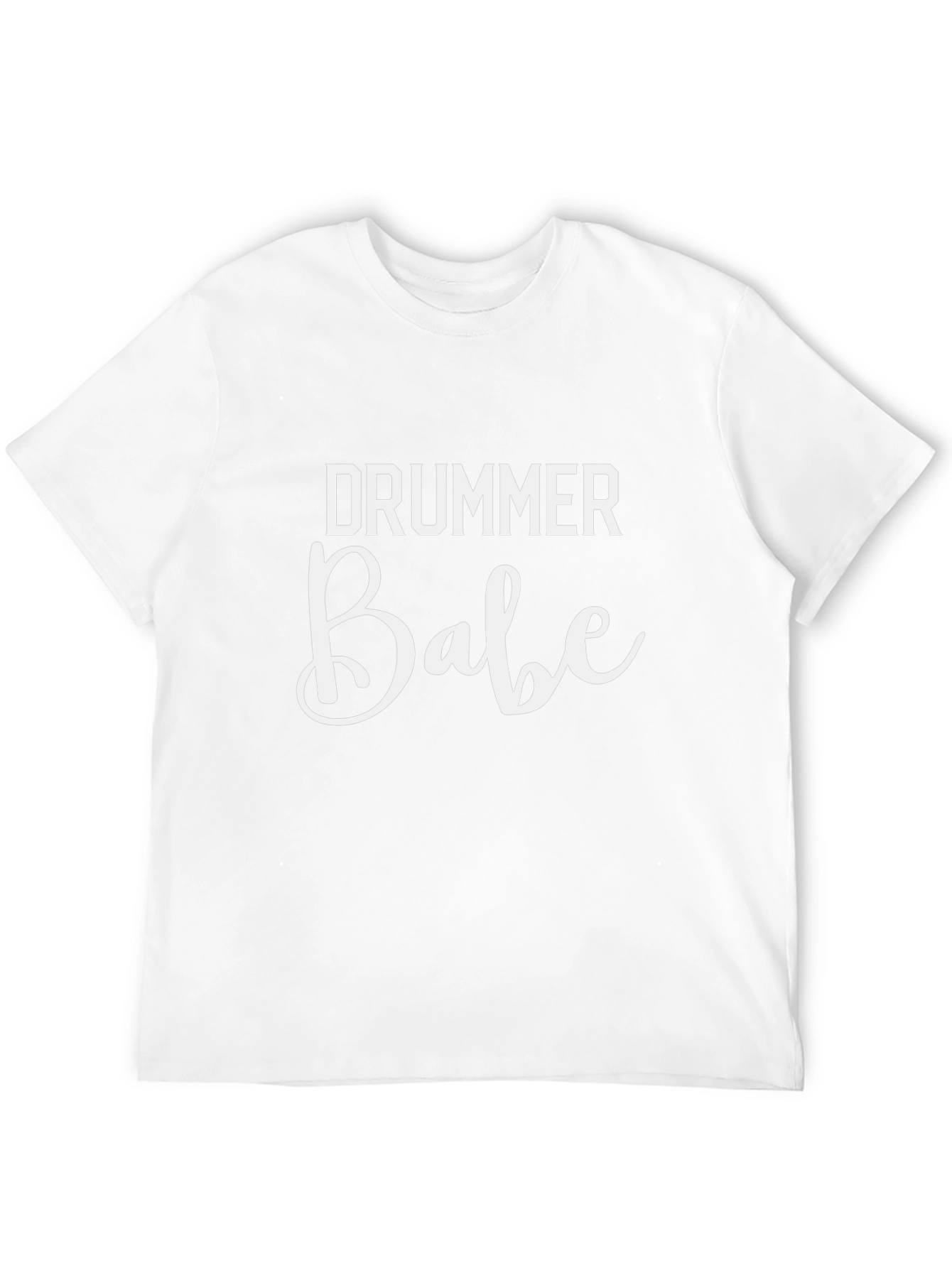 Drummer Babe Graphic Tee - Music Lover T-Shirt