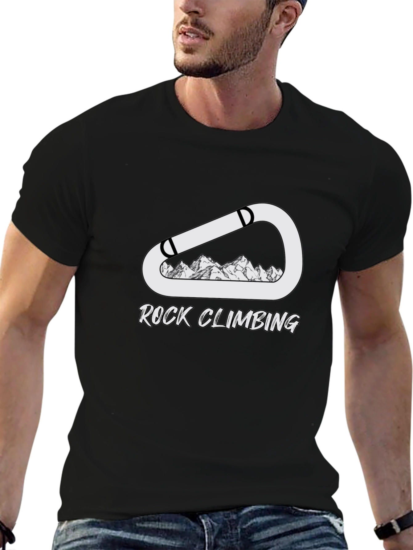 Rock Climbing Carabiner T-Shirt