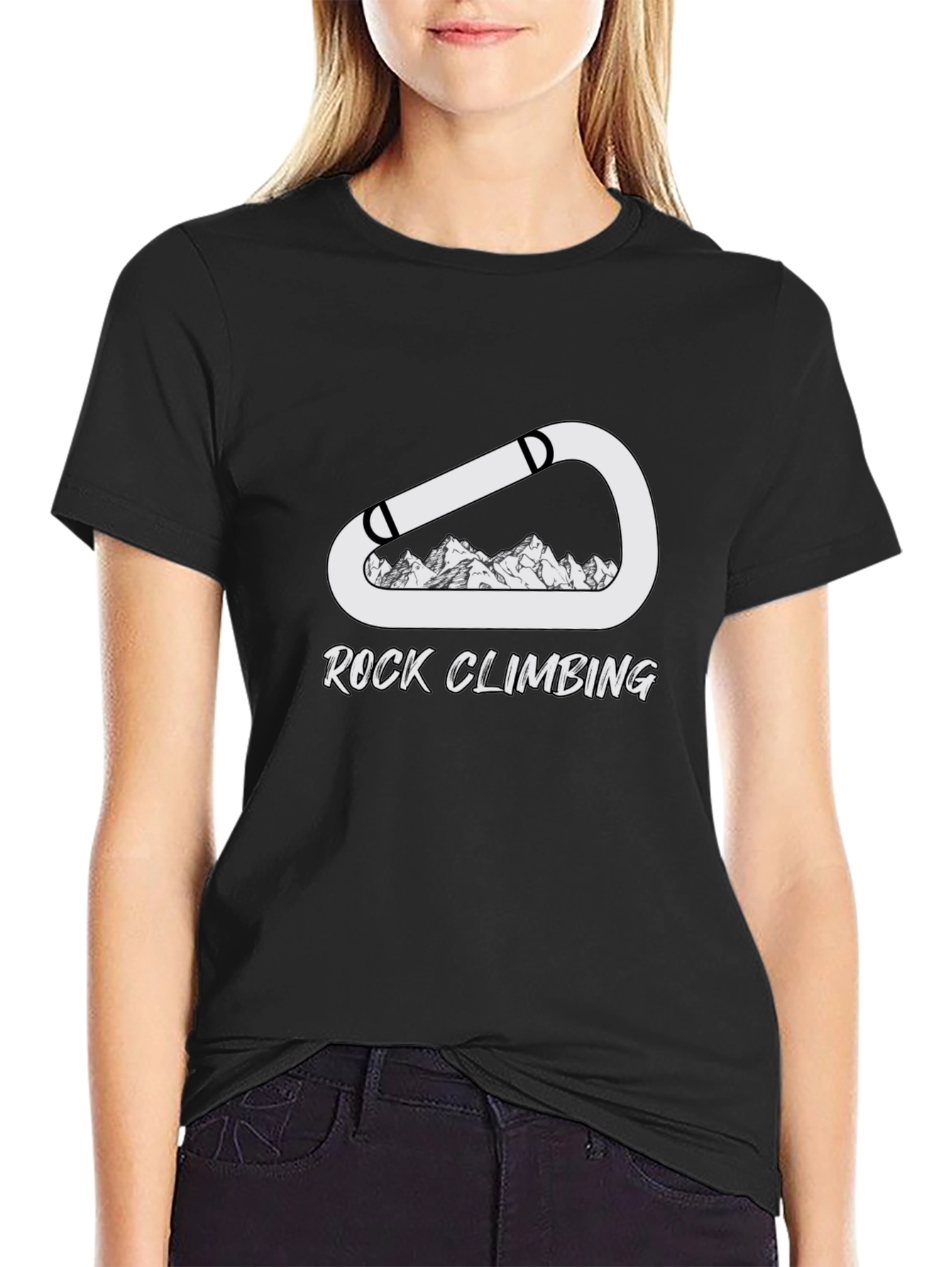 Rock Climbing Carabiner T-Shirt