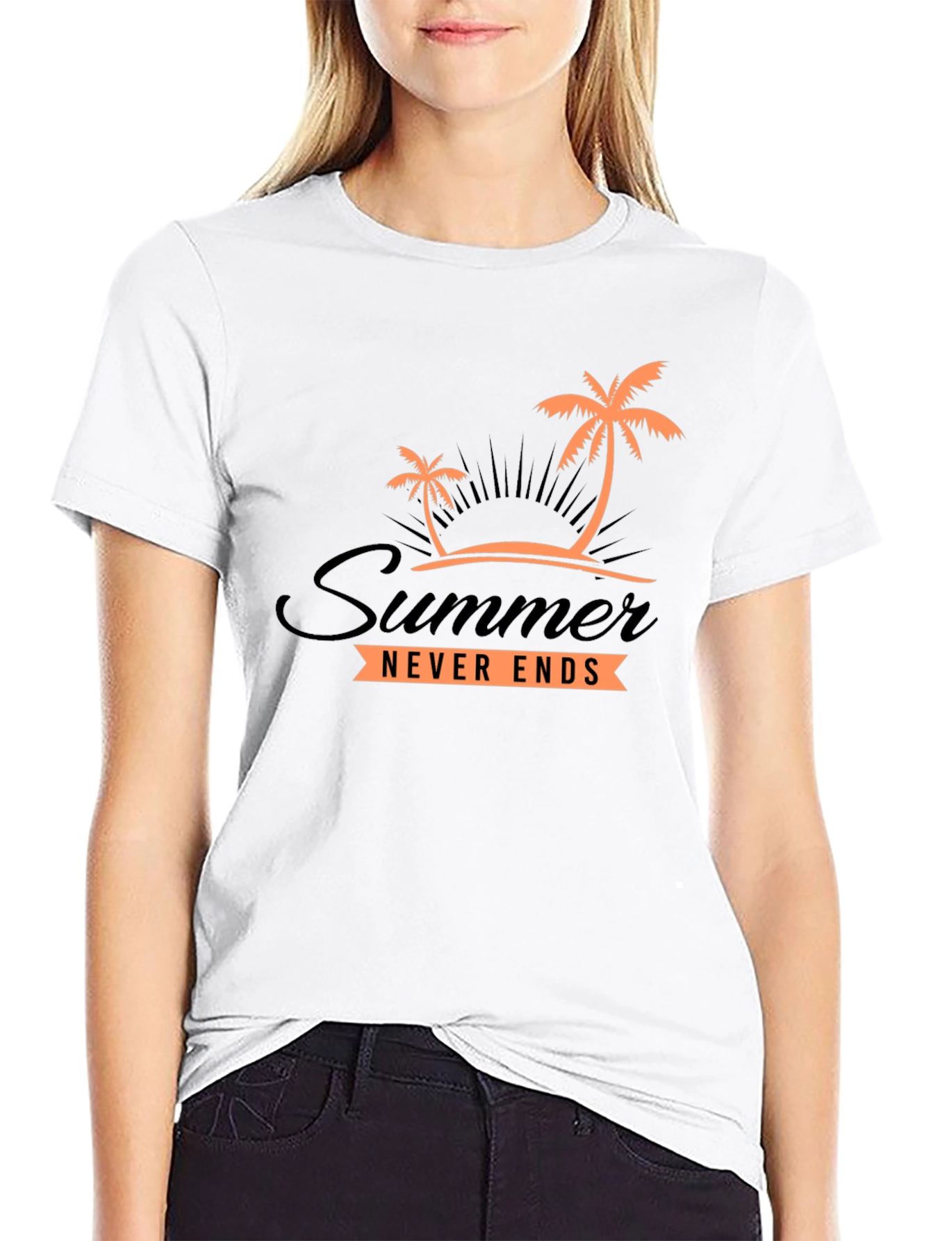 Summer Never Ends Graphic Tee