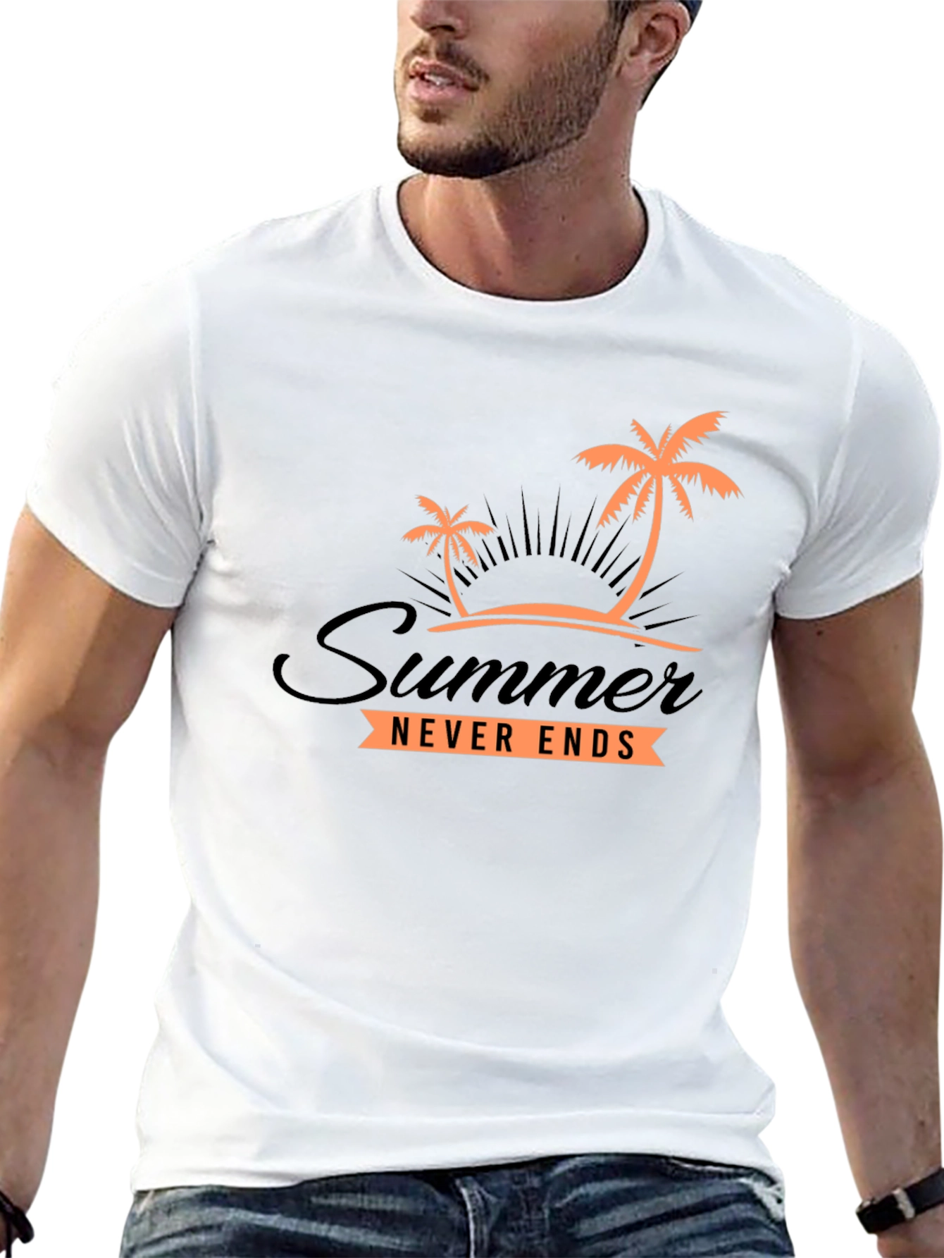 Summer Never Ends Graphic Tee