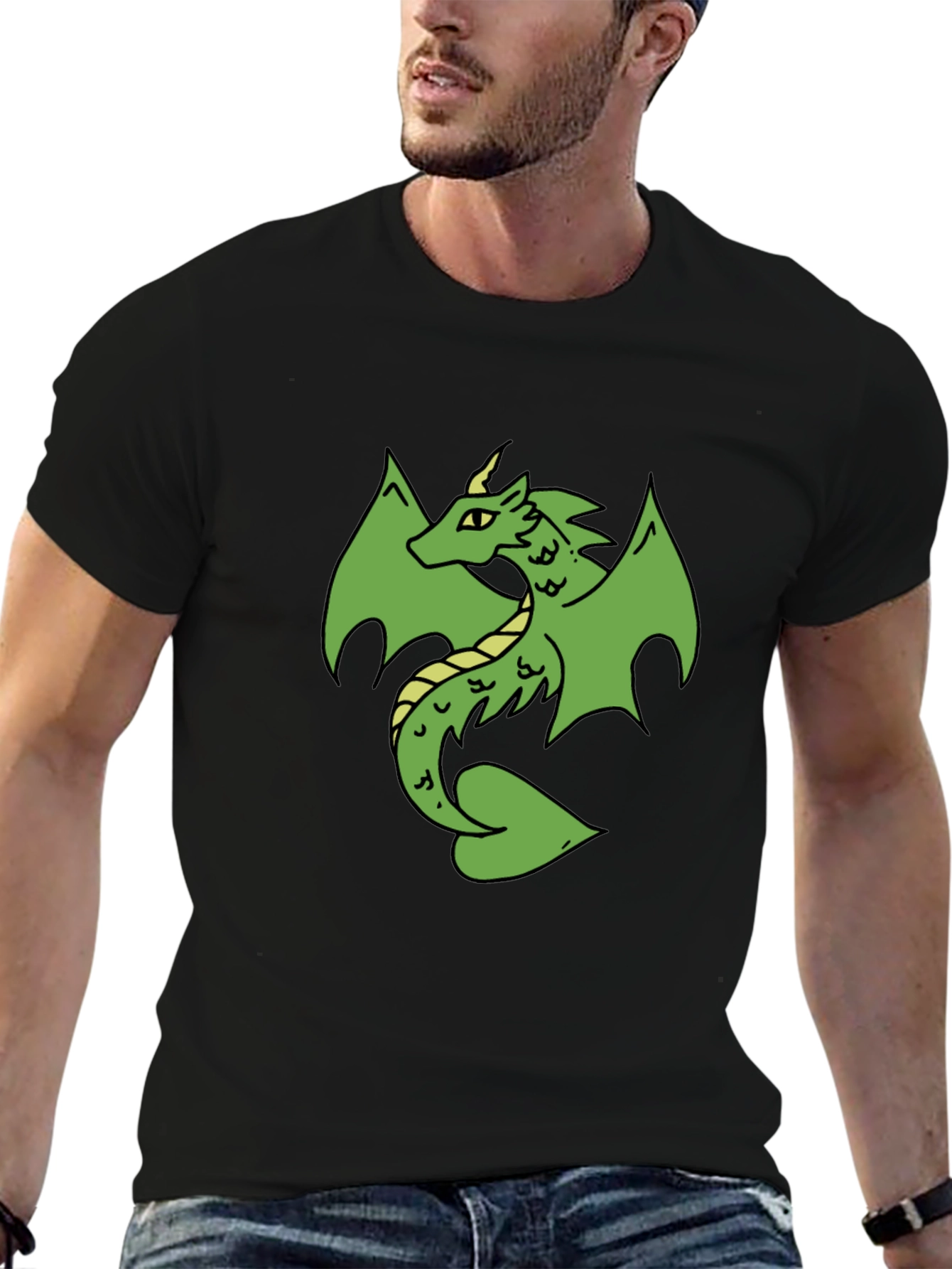 Dragon Graphic Black T-Shirt