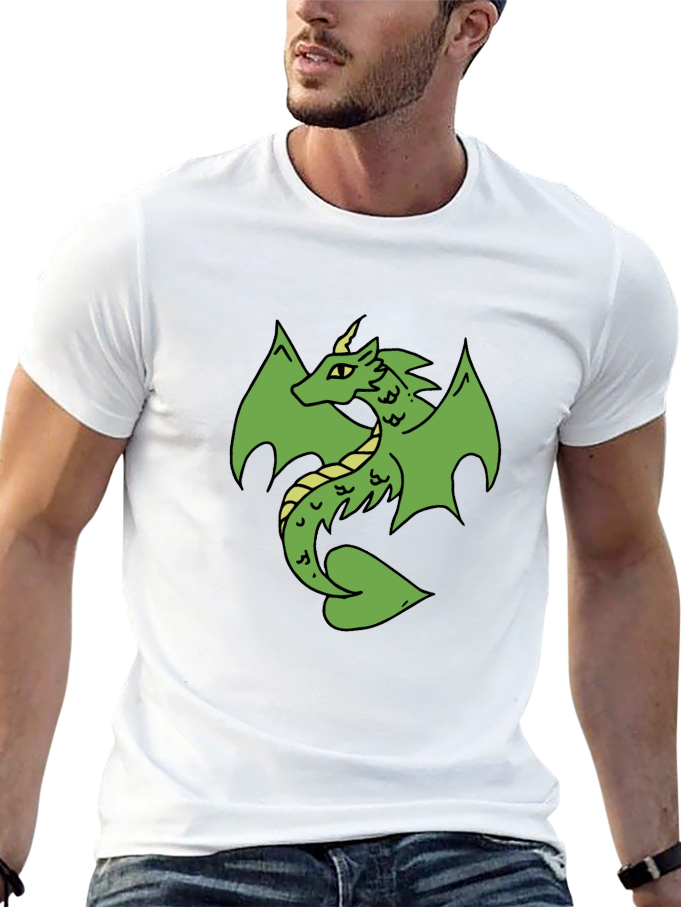 Dragon Graphic Black T-Shirt