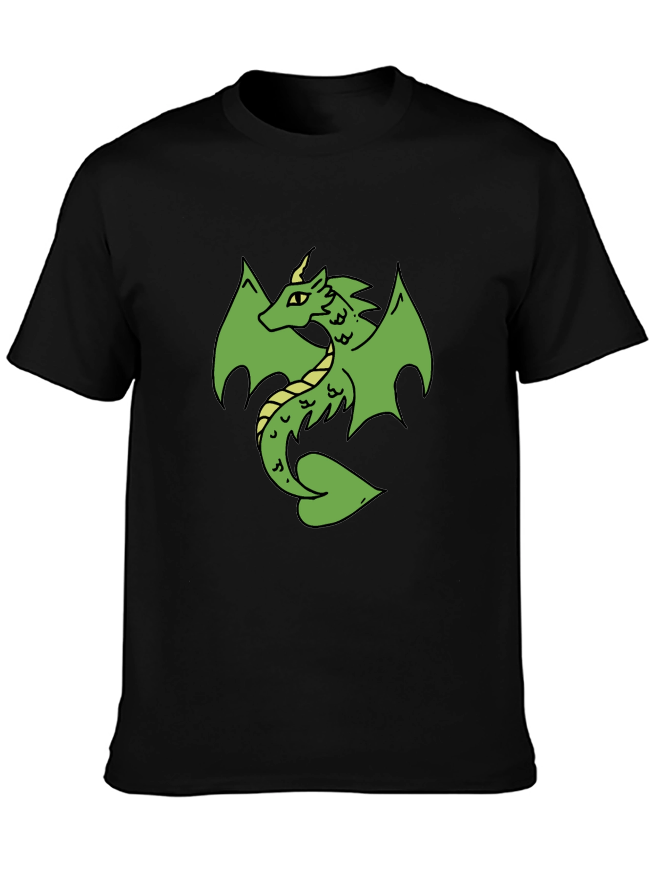 Dragon Graphic Black T-Shirt