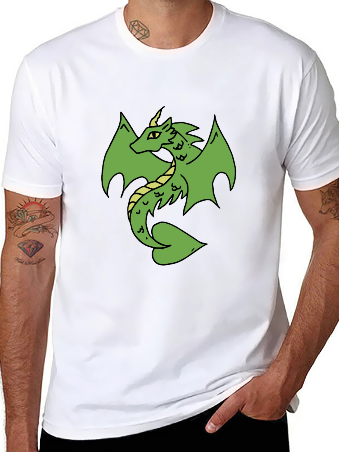 Dragon Graphic Black T-Shirt