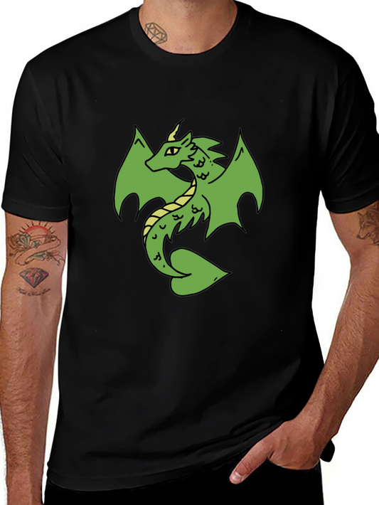 Dragon Graphic Black T-Shirt
