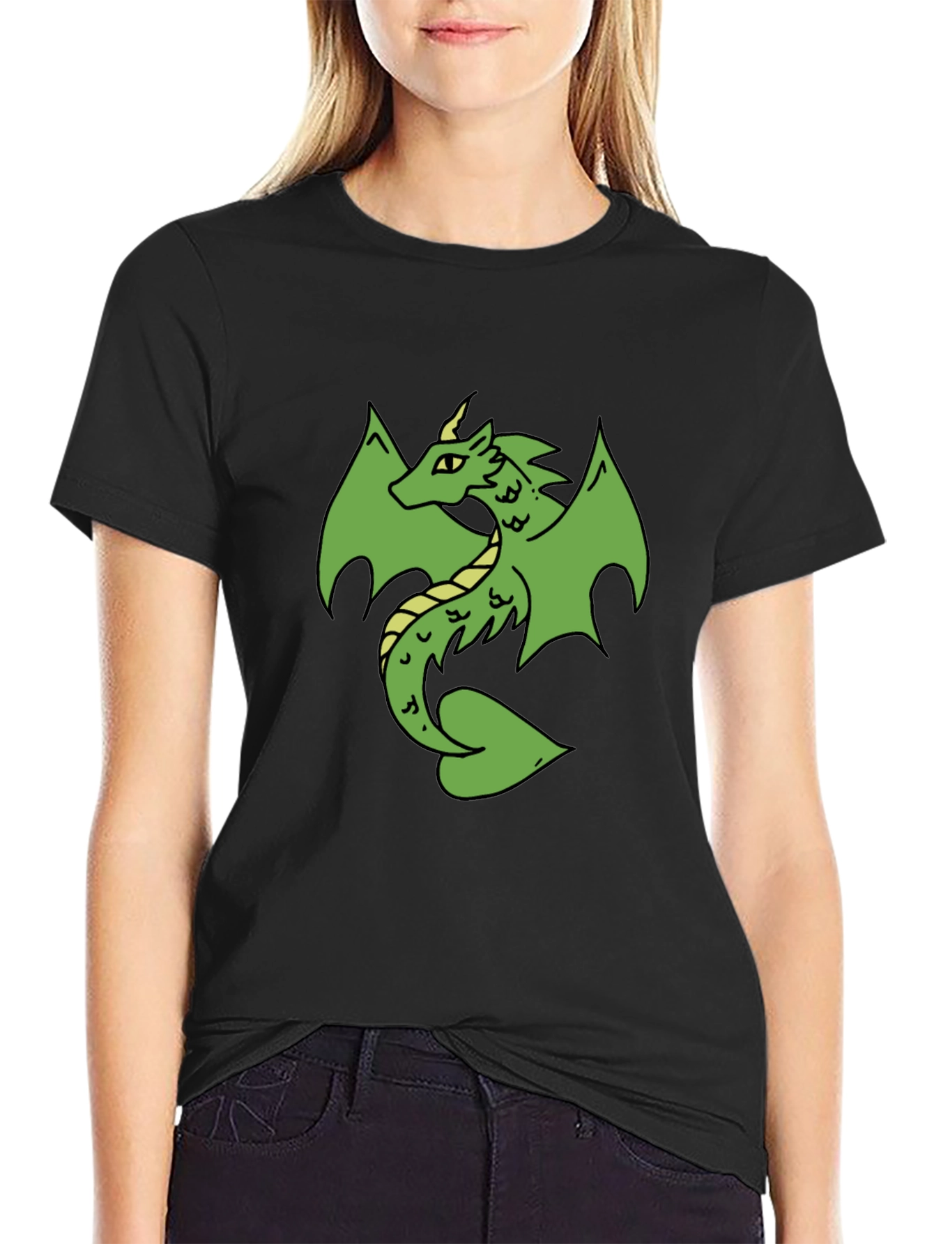 Dragon Graphic Black T-Shirt